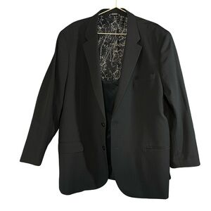 Nautica Men’s Navy Blazer Sport Coat Size 50R Two Button Lined Classic Fit